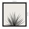 Haze Agave Succulent by The Creative Bunch Studio Wood Framed Wall Art Print